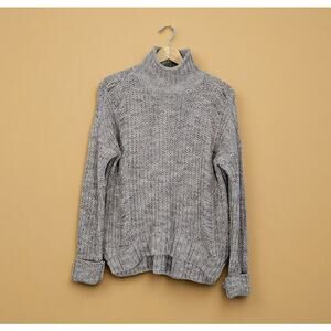 Express Brown Turtleneck Knit Sweater M